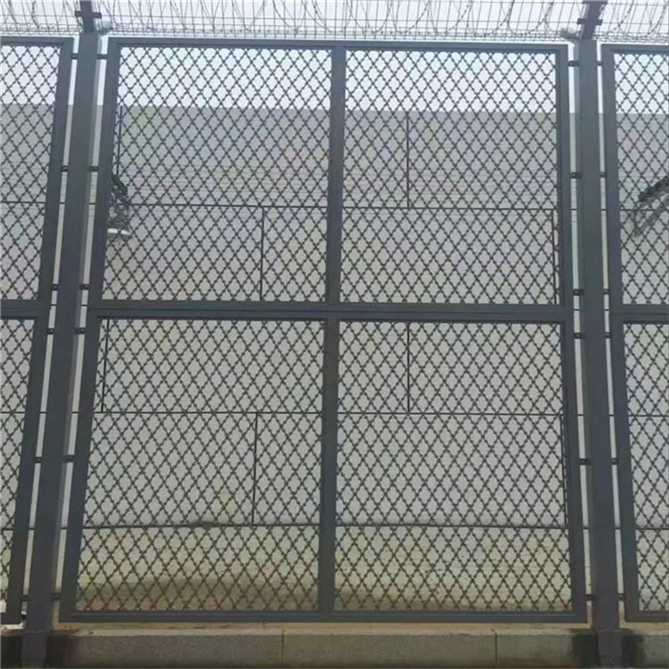 上海警戒围墙内外钢隔离网墙